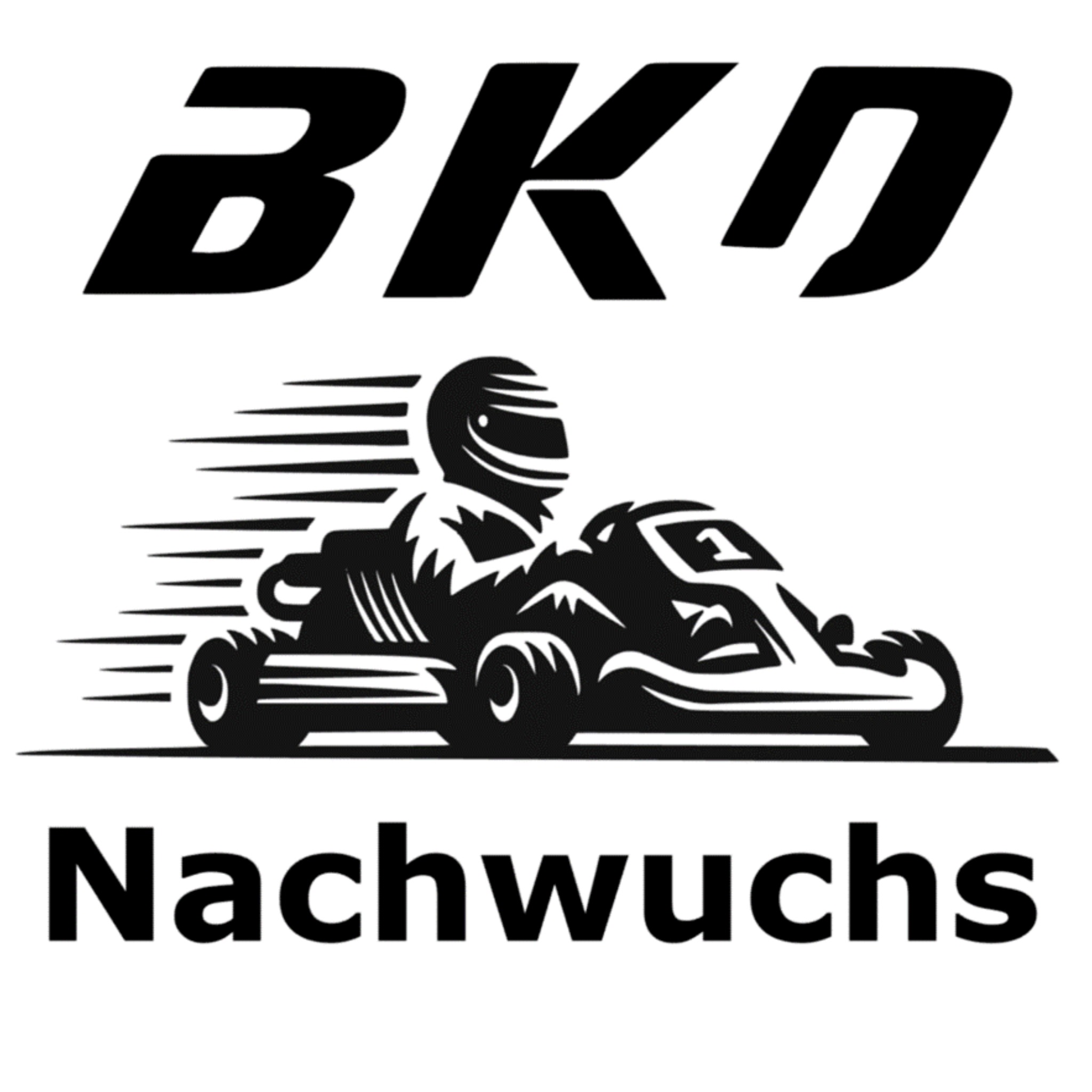 BKD Nachwuchs Logo mit Kartfahrer